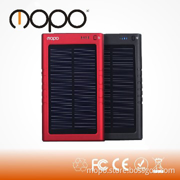 portable solar power 3000mAh bank, external battery charger